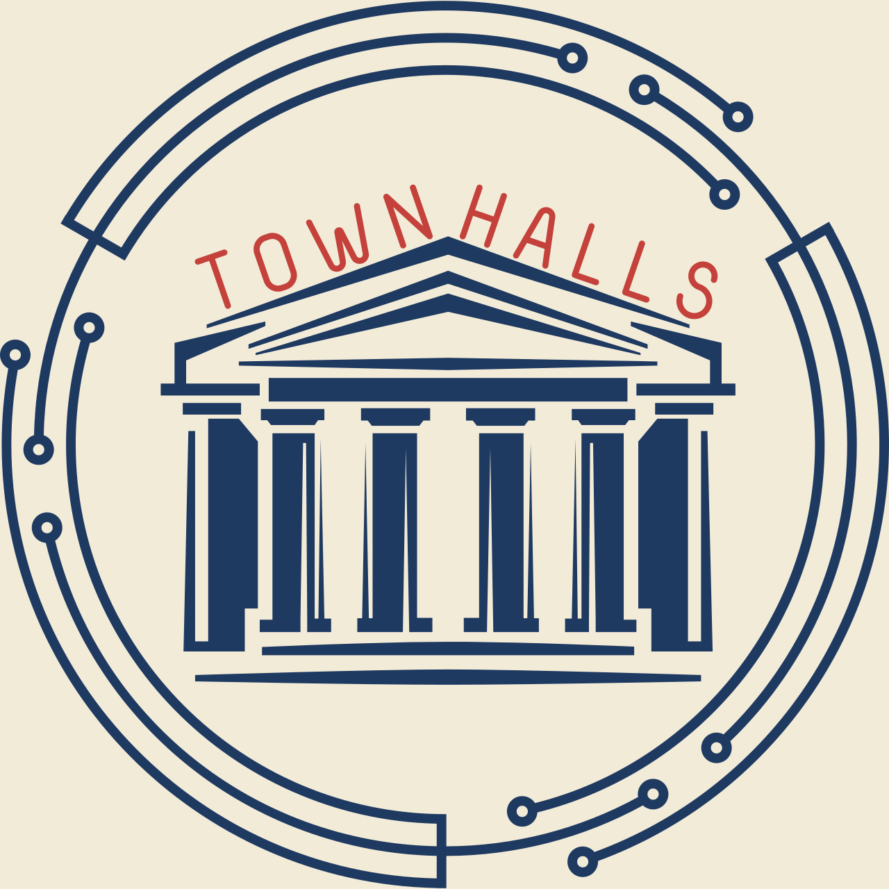 Townhalls.ai logo